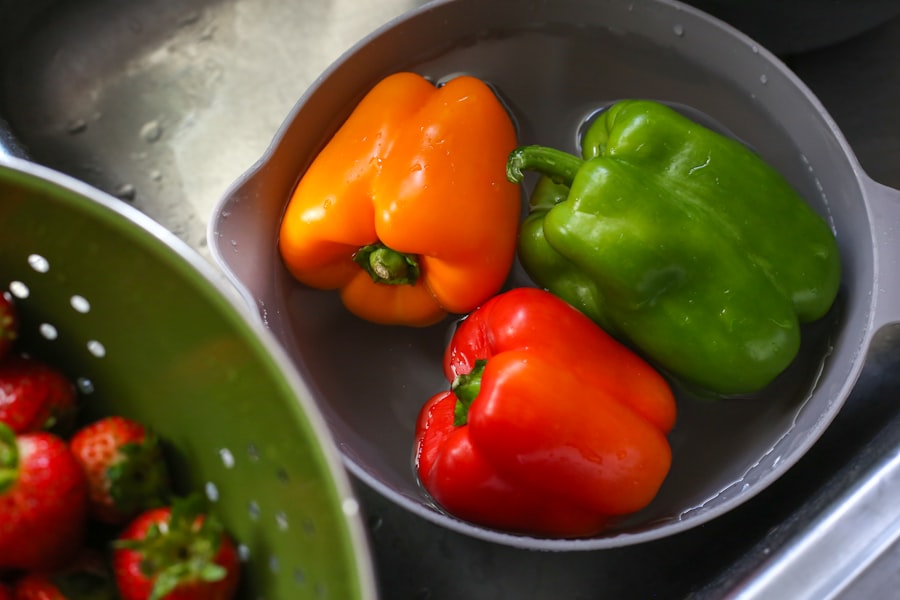 cook peppers