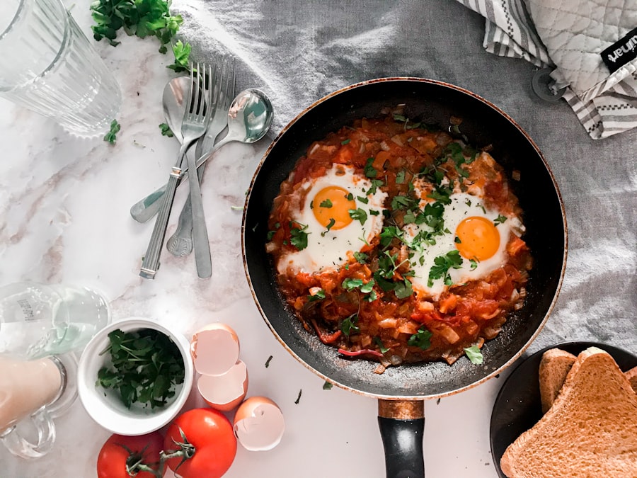 high protein breakfast