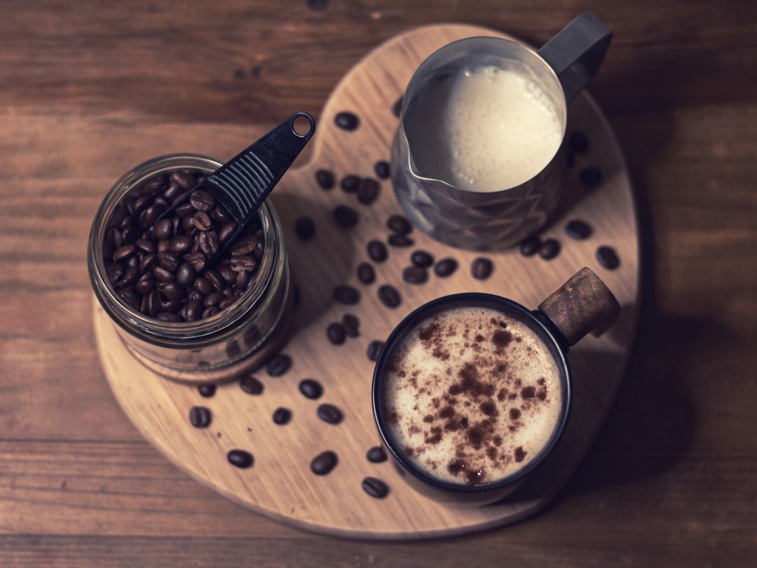Photo turmeric latte recipe