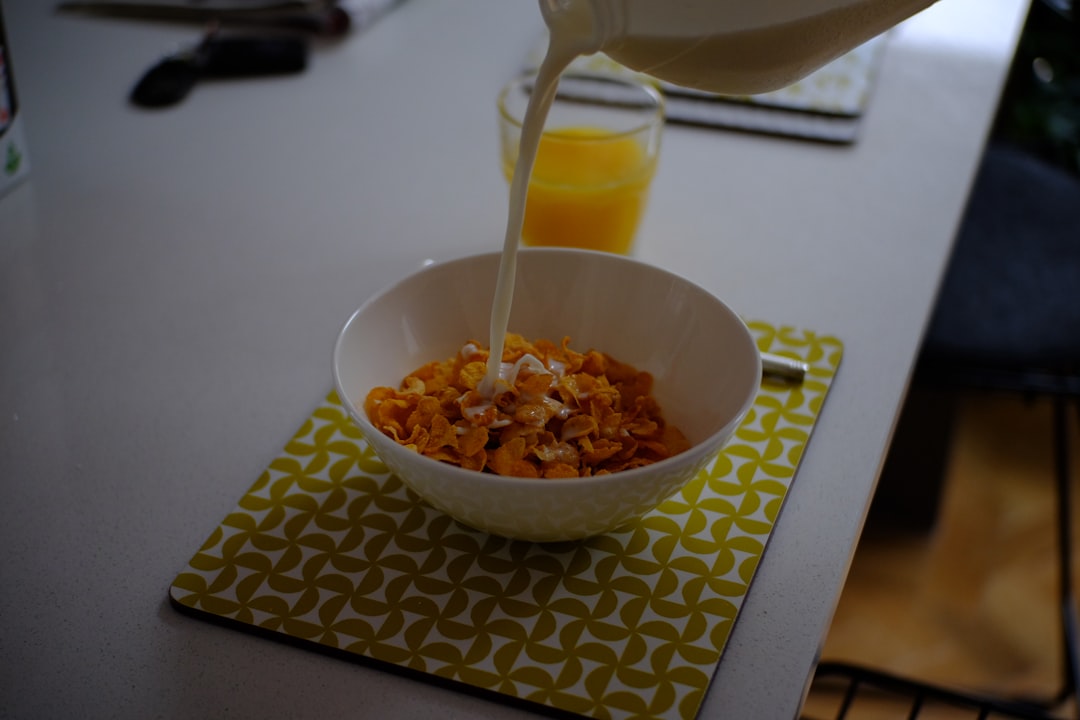 Photo processed breakfast cereals