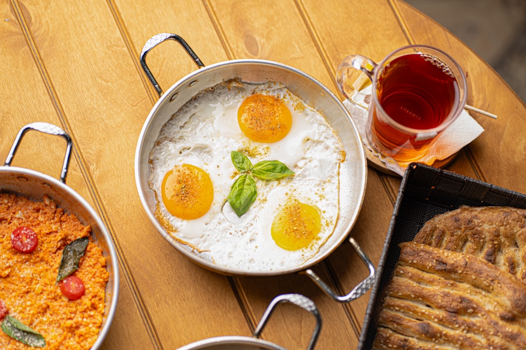 Photo protein rich breakfast