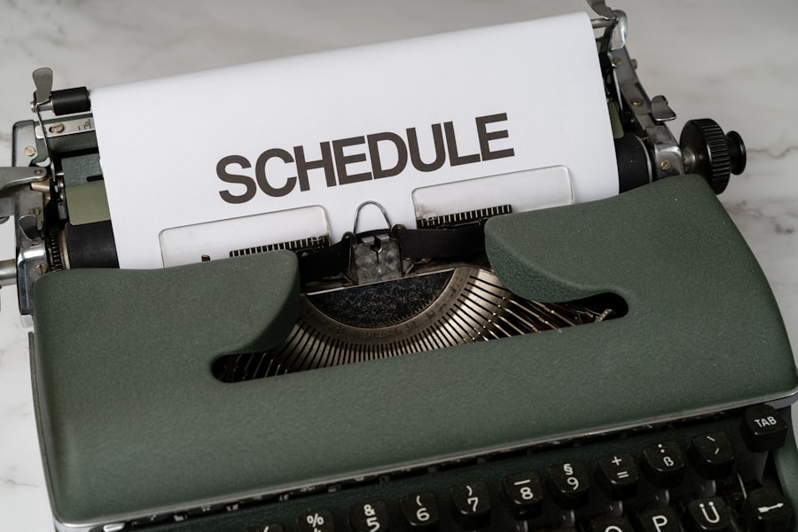 Photo Supplement Schedule for Seniors