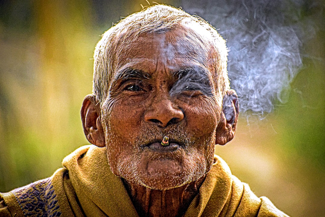 Photo chronic dehydration elderly