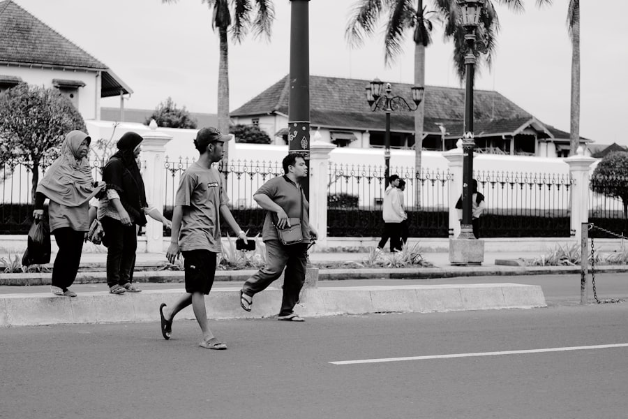 Photo walking practice