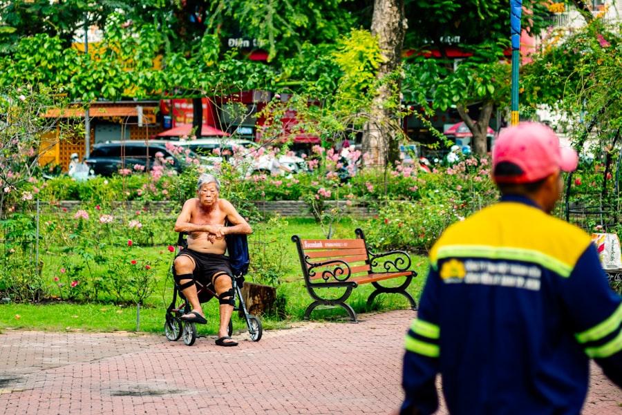 Photo stress management seniors