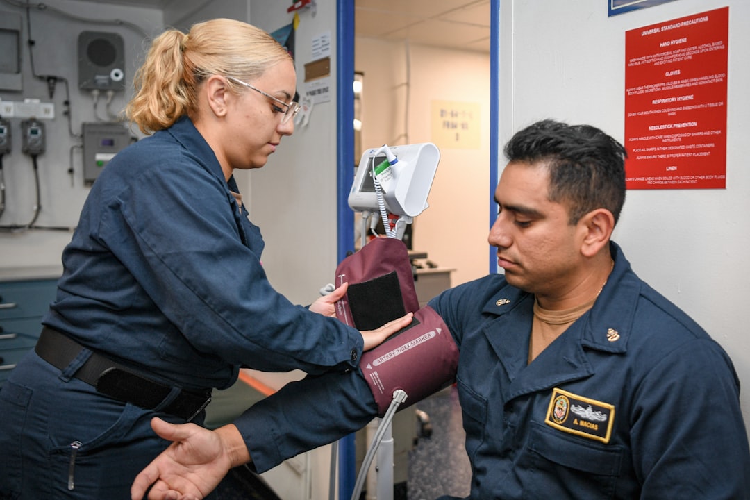 Photo blood pressure treatment