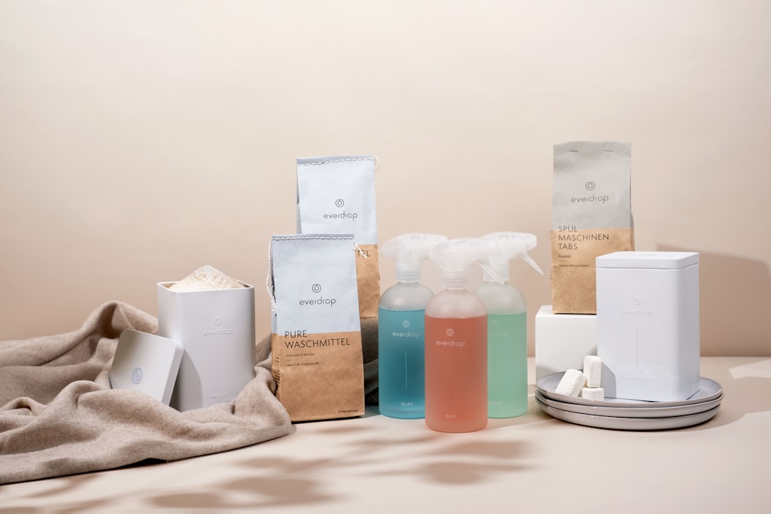 Photo scented laundry products