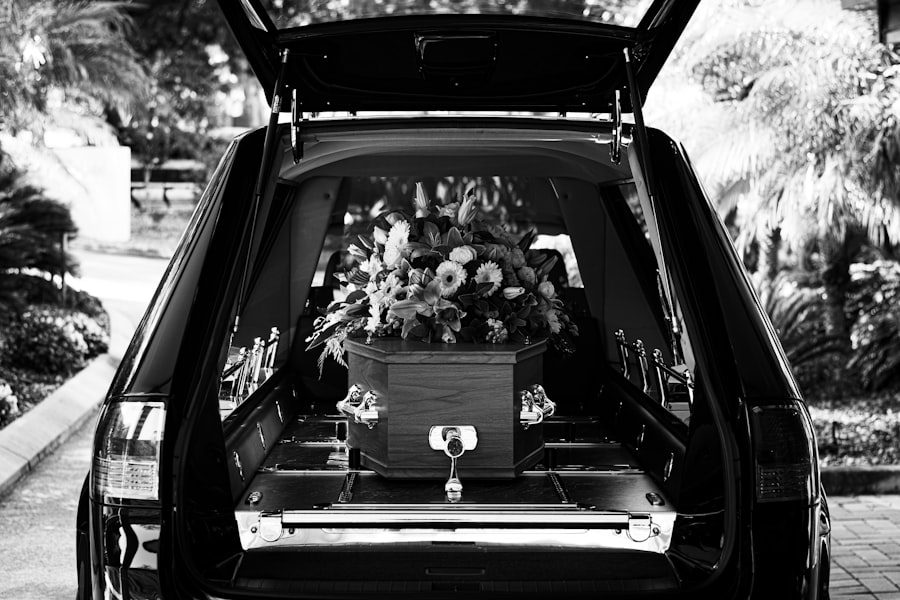 Photo funeral savings account