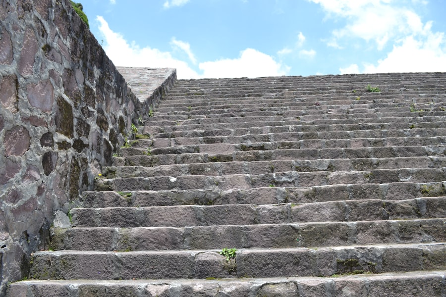 Photo stair climbing after 60