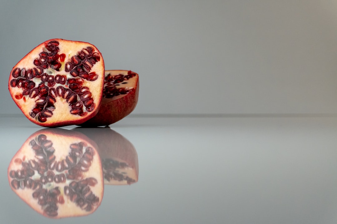 Photo pomegranate juice