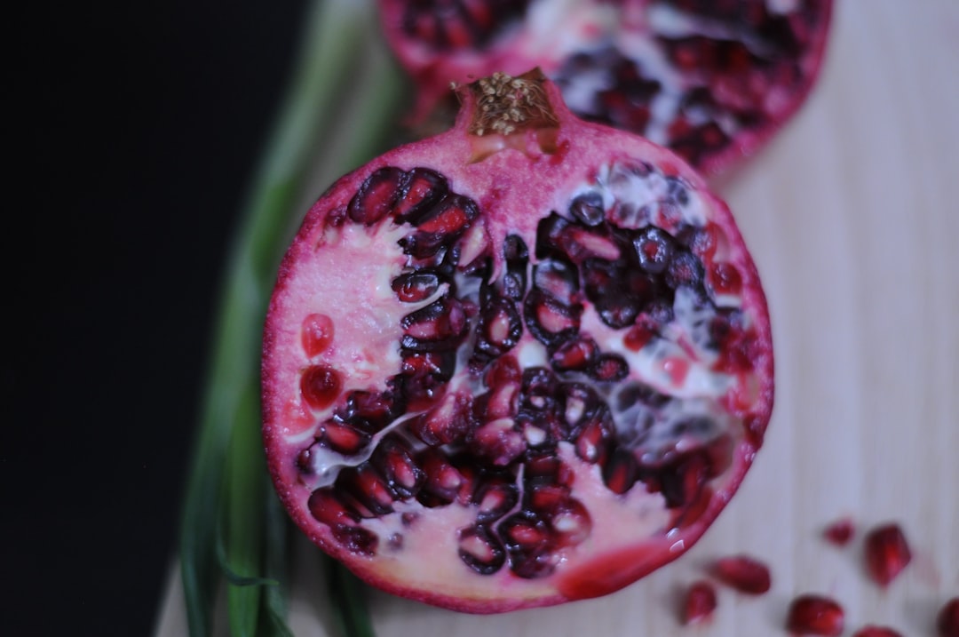 Photo pomegranate juice
