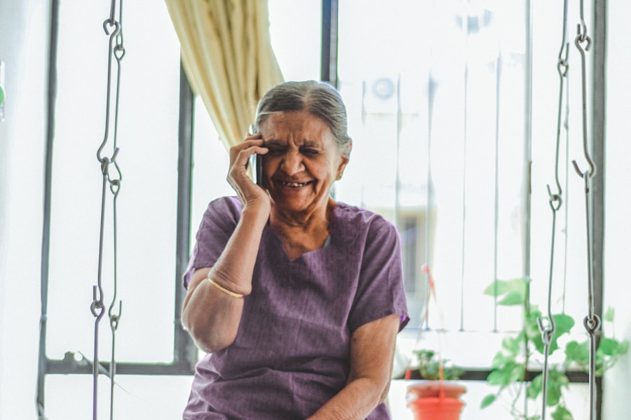 Photo aging in place