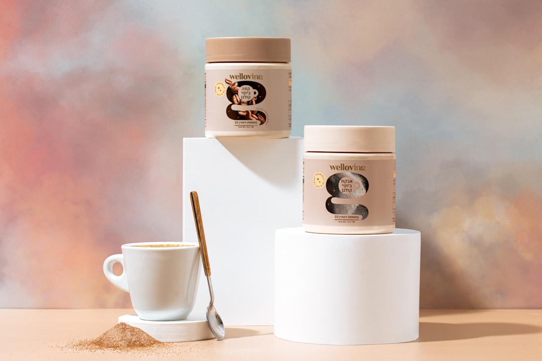 Photo collagen powder