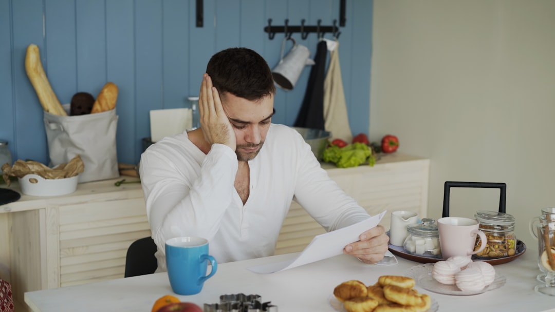 Photo financial anxiety