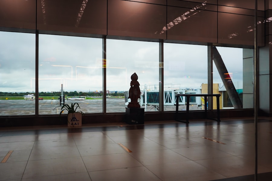 Photo airport anxiety