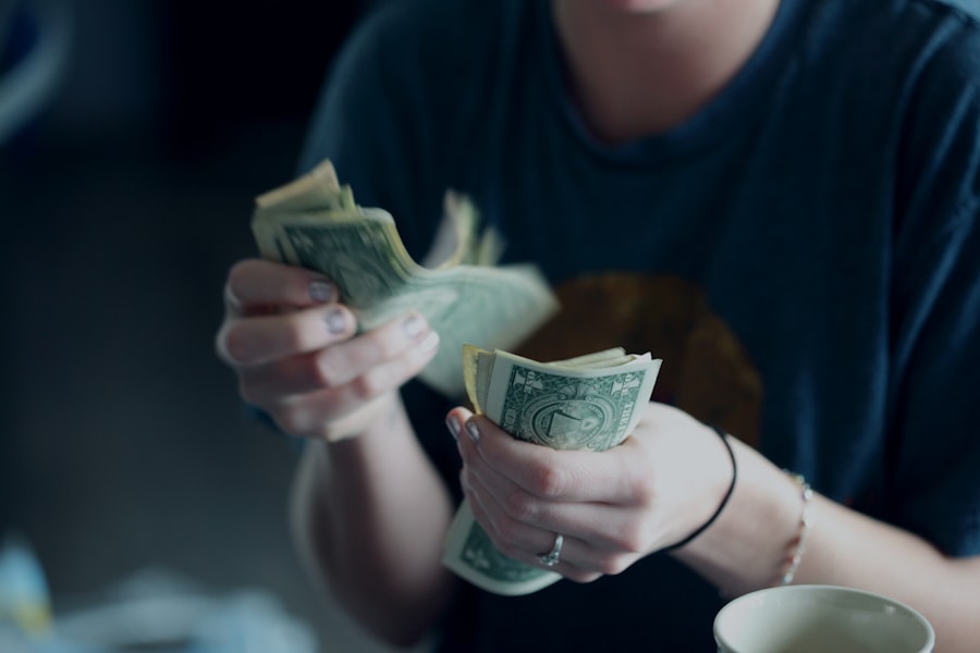 Photo family members wanting money